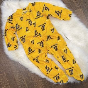 Lakers, onesie, footies